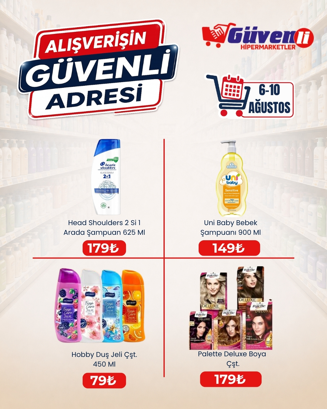 6-10 Ağustos İndirimleri