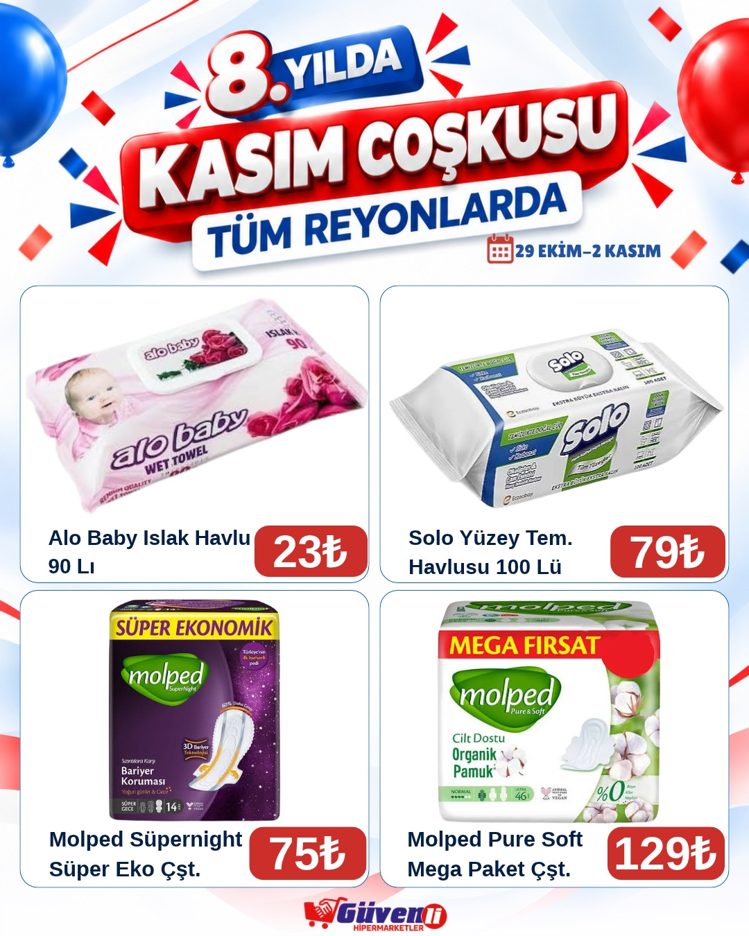 8. Yılımıza Özel Kasım İndirimleri!